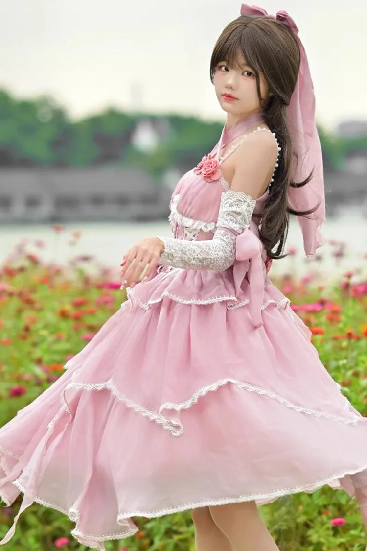Gorgeous Hanayome Bowknot Sweet Elegant Lolita Jsk Dress 6 Colors