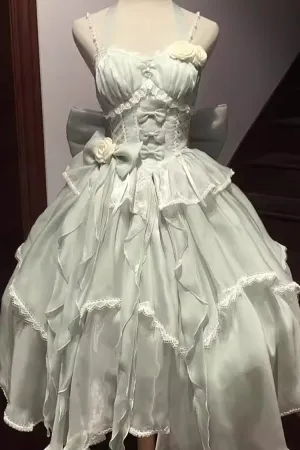 Gorgeous Hanayome Bowknot Sweet Elegant Lolita Jsk Dress 6 Colors