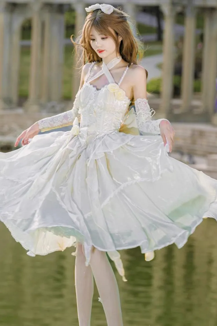 Gorgeous Hanayome Bowknot Sweet Elegant Lolita Jsk Dress 6 Colors
