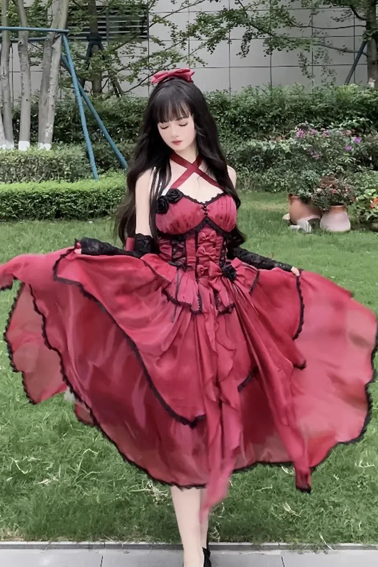 Gorgeous Hanayome Bowknot Sweet Elegant Lolita Jsk Dress 6 Colors