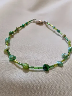 Green Freshwater Anklet