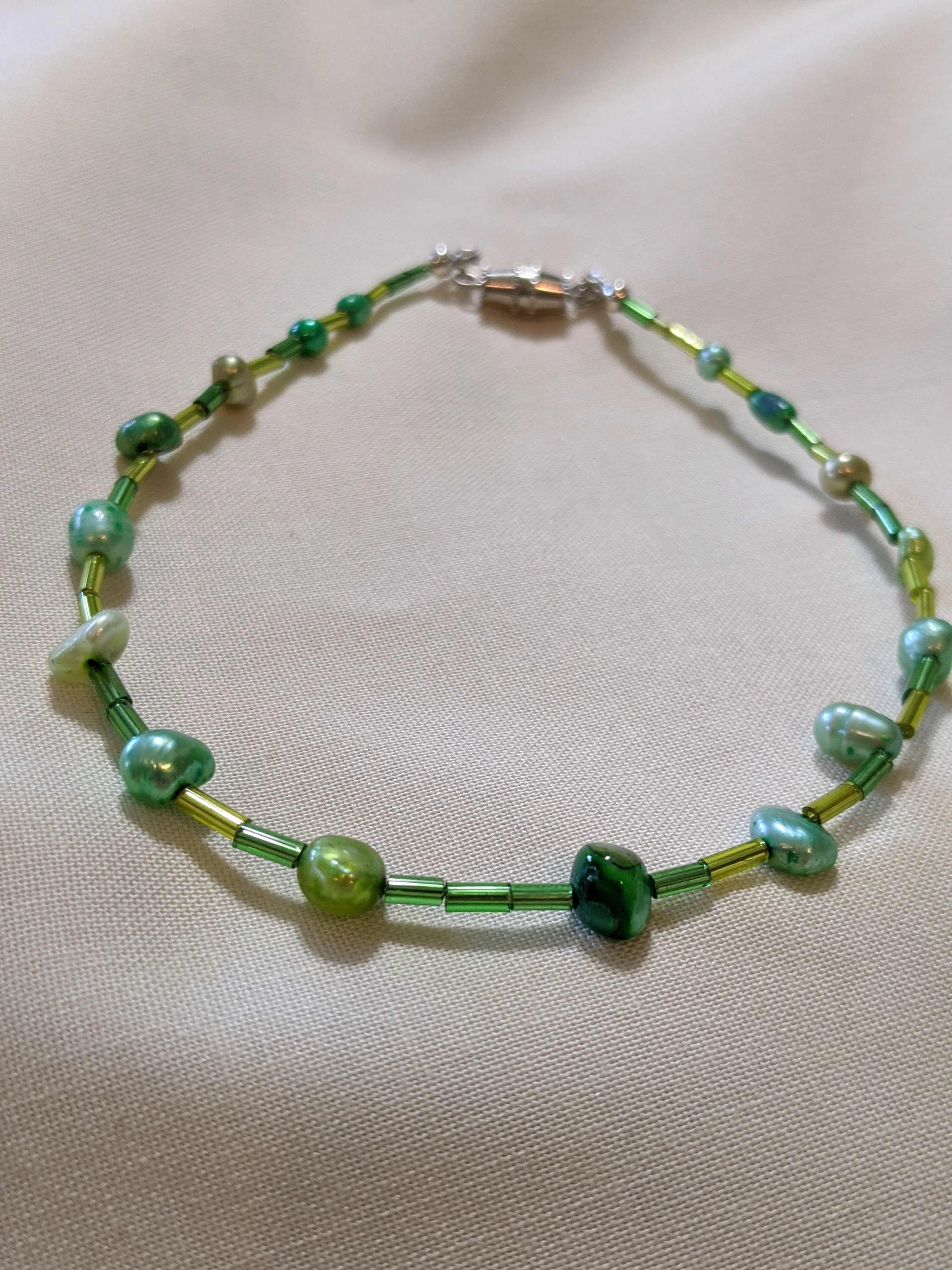 Green Freshwater Anklet