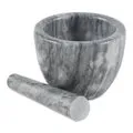 Grey Marble Mortar & Pestle