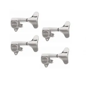 GROVER 144C4 ROTOMATIC MINI 4 IN LINE MACHINE HEADS, CHROME