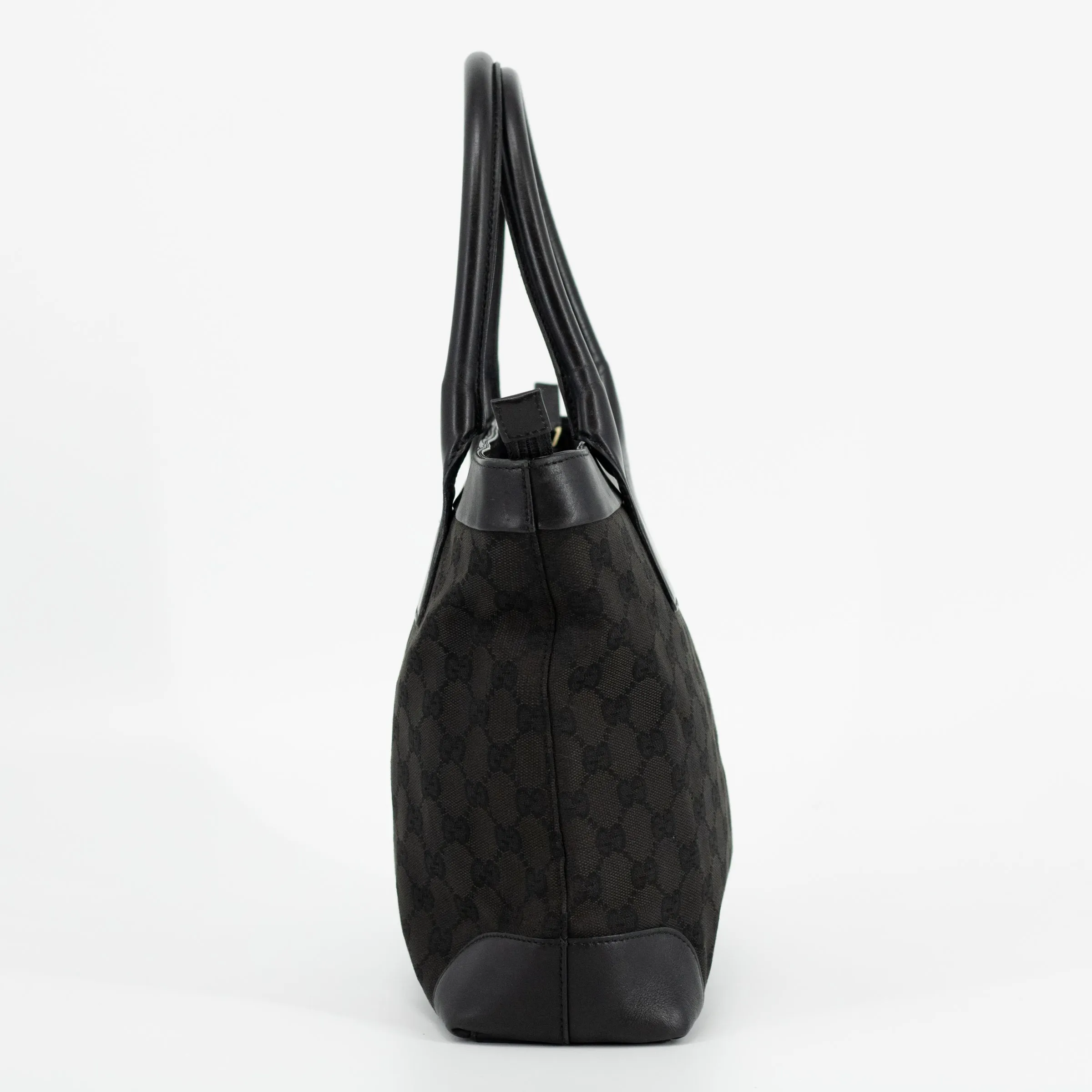 Gucci GG Canvas Black Tote Bag #1617
