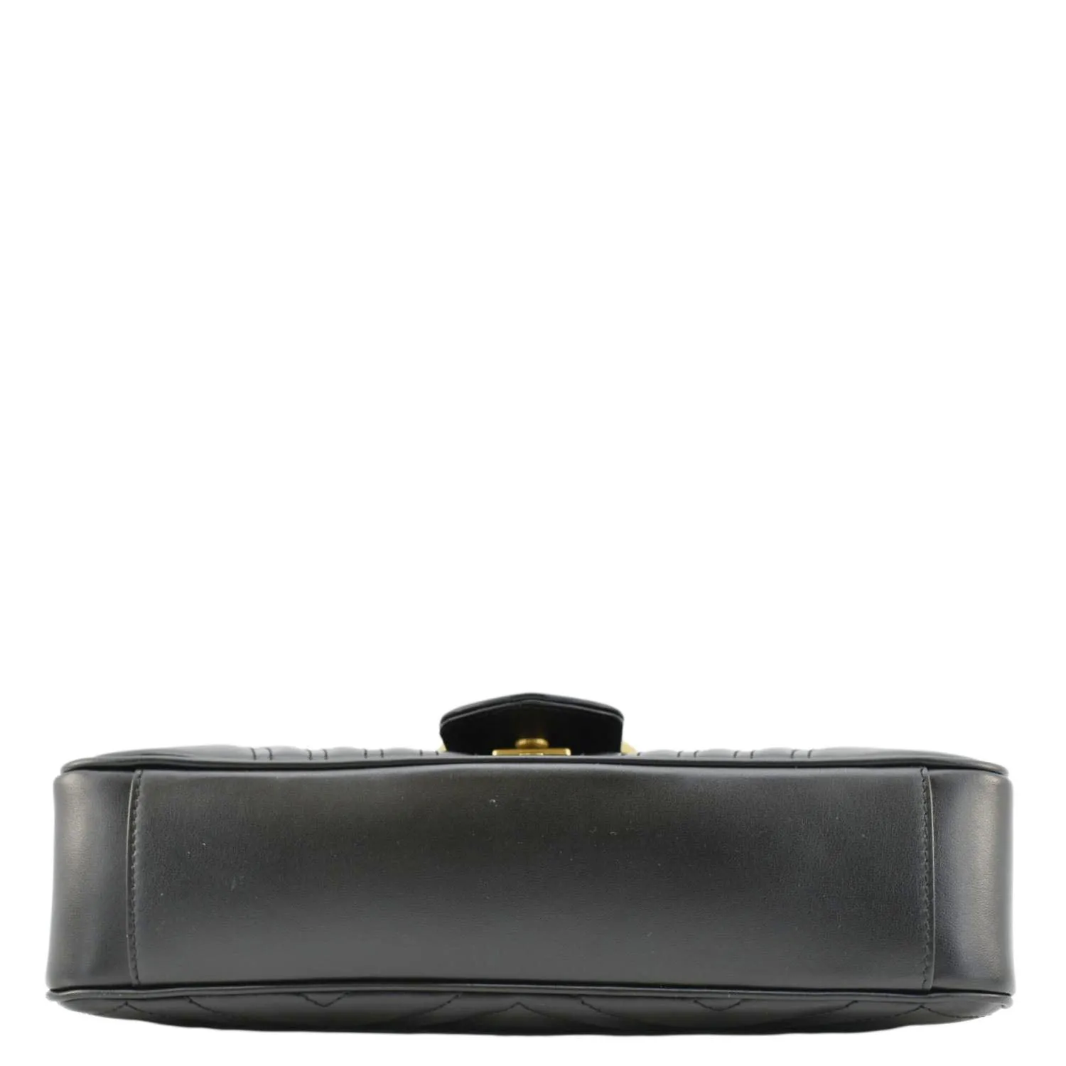 GUCCI GG Marmont Medium Matelasse Shoulder Bag Black 443496