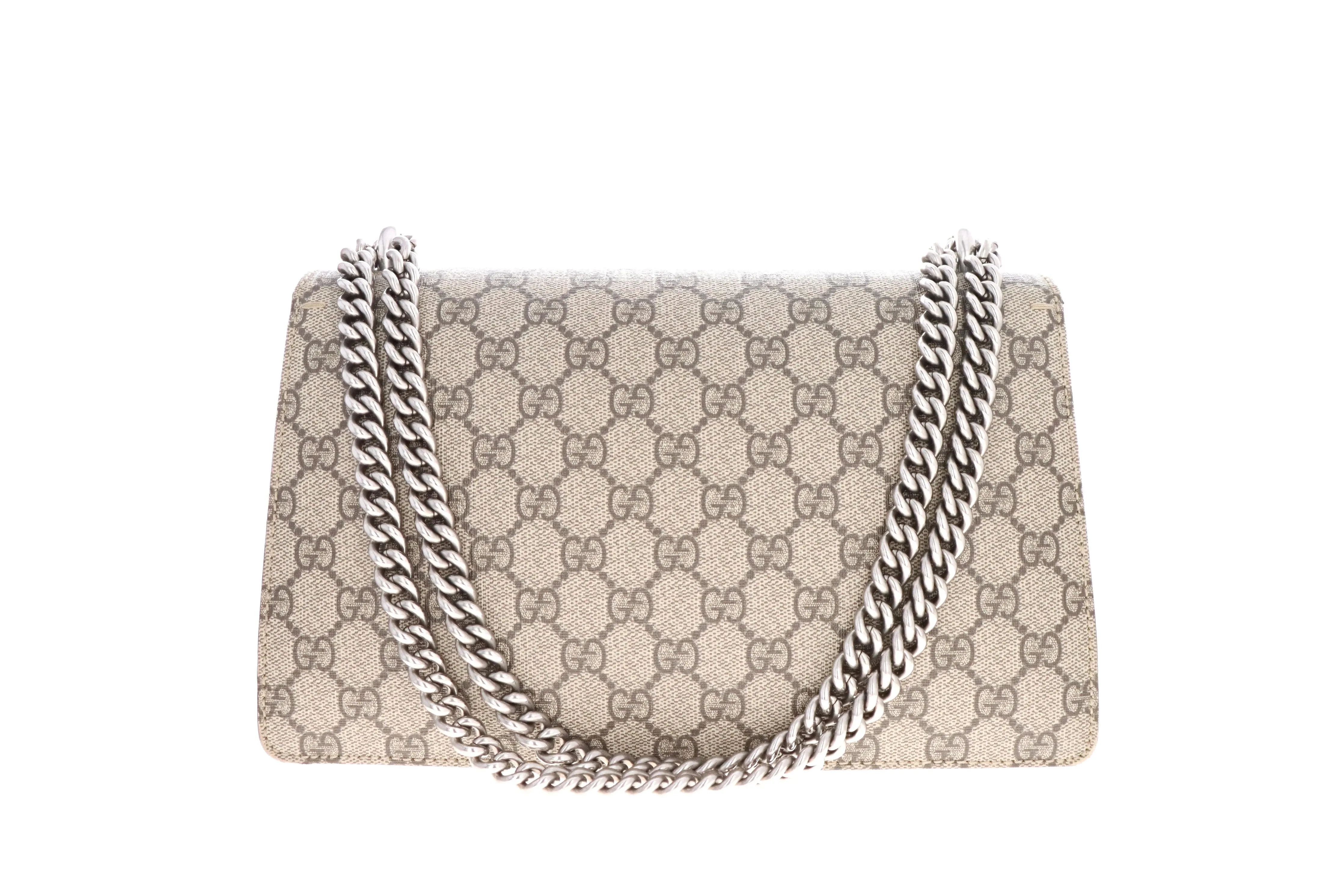Gucci GG Supreme Small Dionysus Shoulder Bag