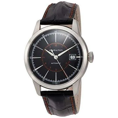 HAMILTON AMERICAN CLASSIC RAILROAD AUTO 40 MM MEN WATCH H40555731