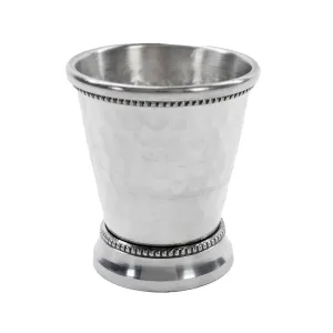Hammered Aluminum Vase