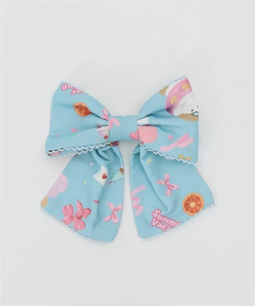 Happy Vacation Barrette
