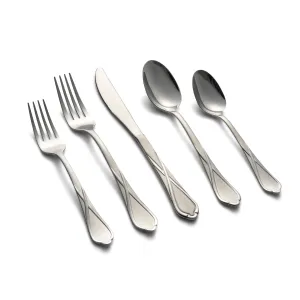 Heather Sand 20-Piece Flatware Set