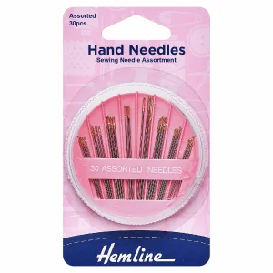 Hemline Hand Sewing Needles: Sewing Assortment: Compact