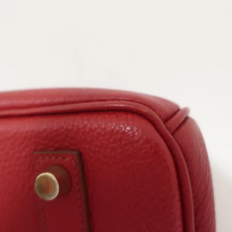 HERMES BIRKIN 35CM ROUGE GARANCE TOGO LEATHER GOLD HARDWARE 2008