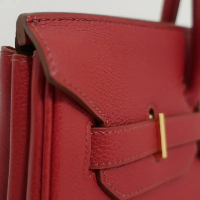 HERMES BIRKIN 35CM ROUGE GARANCE TOGO LEATHER GOLD HARDWARE 2008