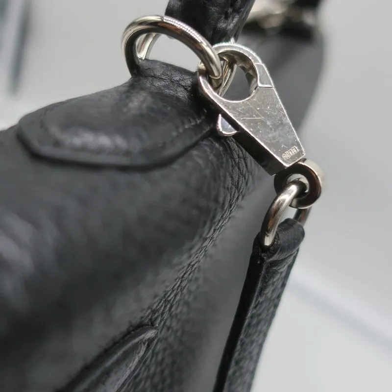 HERMES Kelly Handbag Togo 35 Black 2002