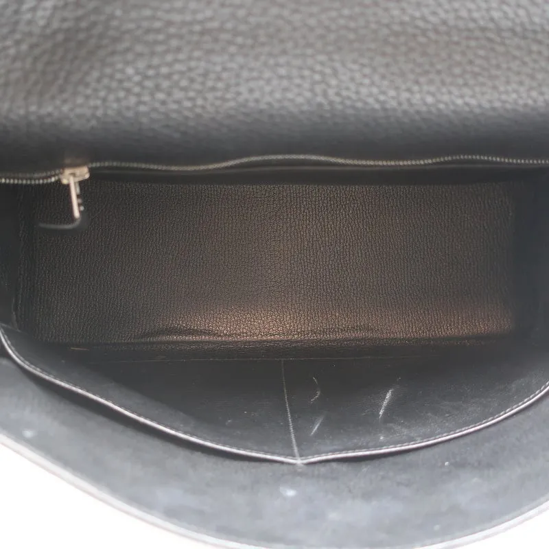 HERMES Kelly Handbag Togo 35 Black 2002