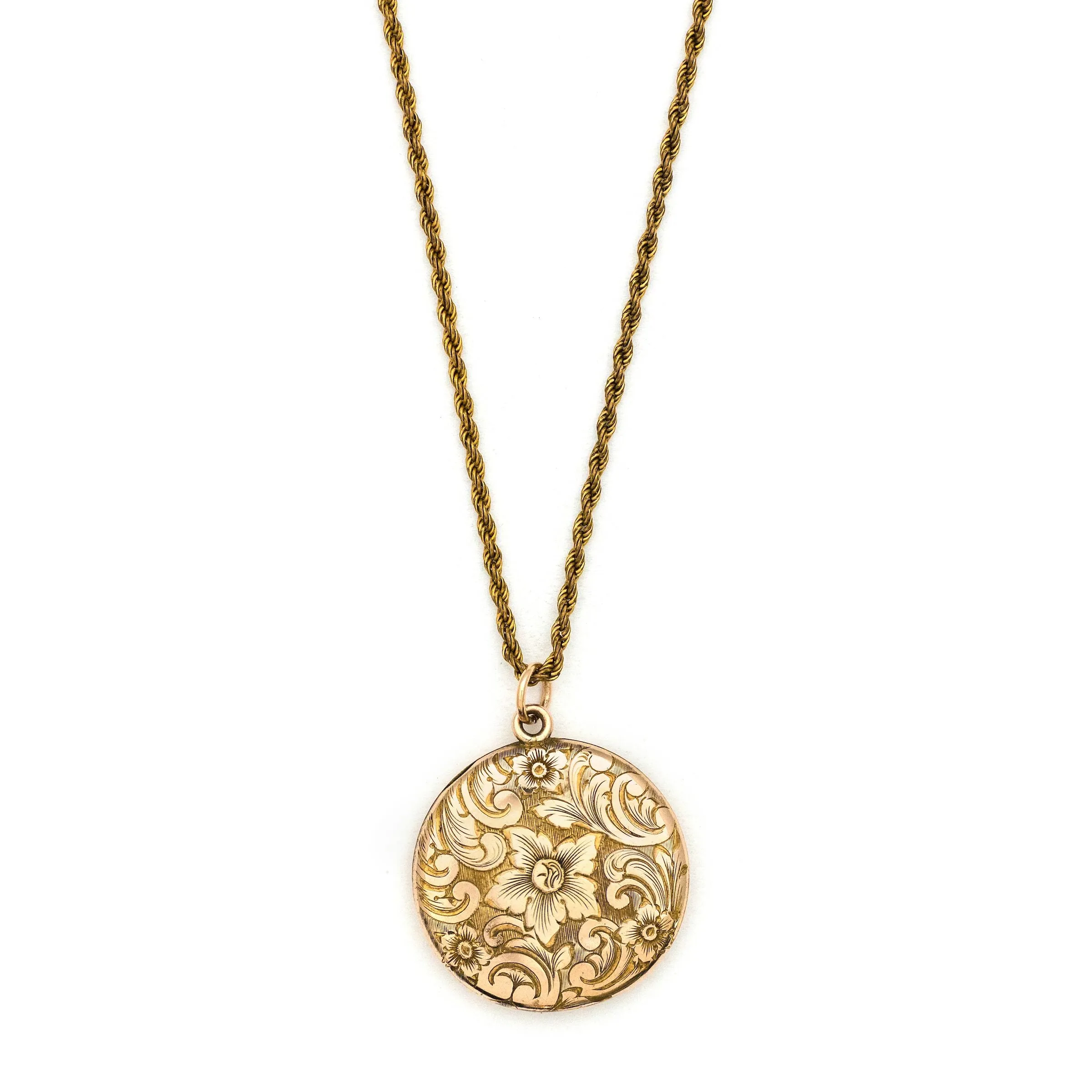 Hibiscus Flower Locket