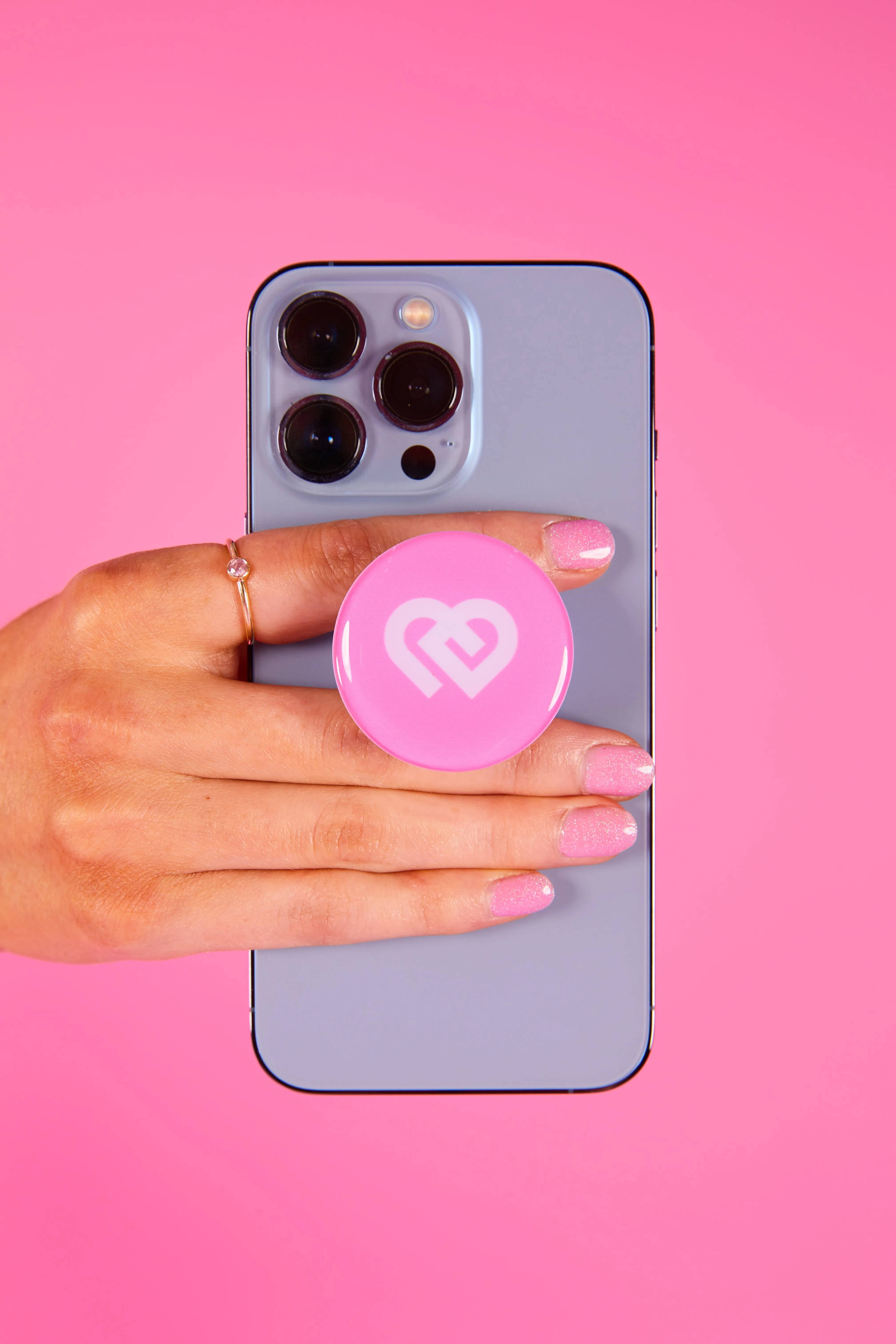 Hot Pink Phone Handle
