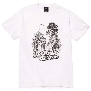 HUF Vacation UV Colour Change S/S T-Shirt White