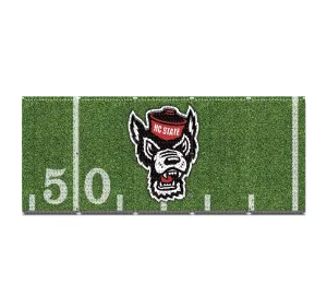 HWC15096- NC State Wolfpack Football (5 Panels) | 80" x 32" (tall) | Printed Pegboards | Collegiate