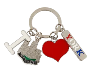 I love York Minster Keyring