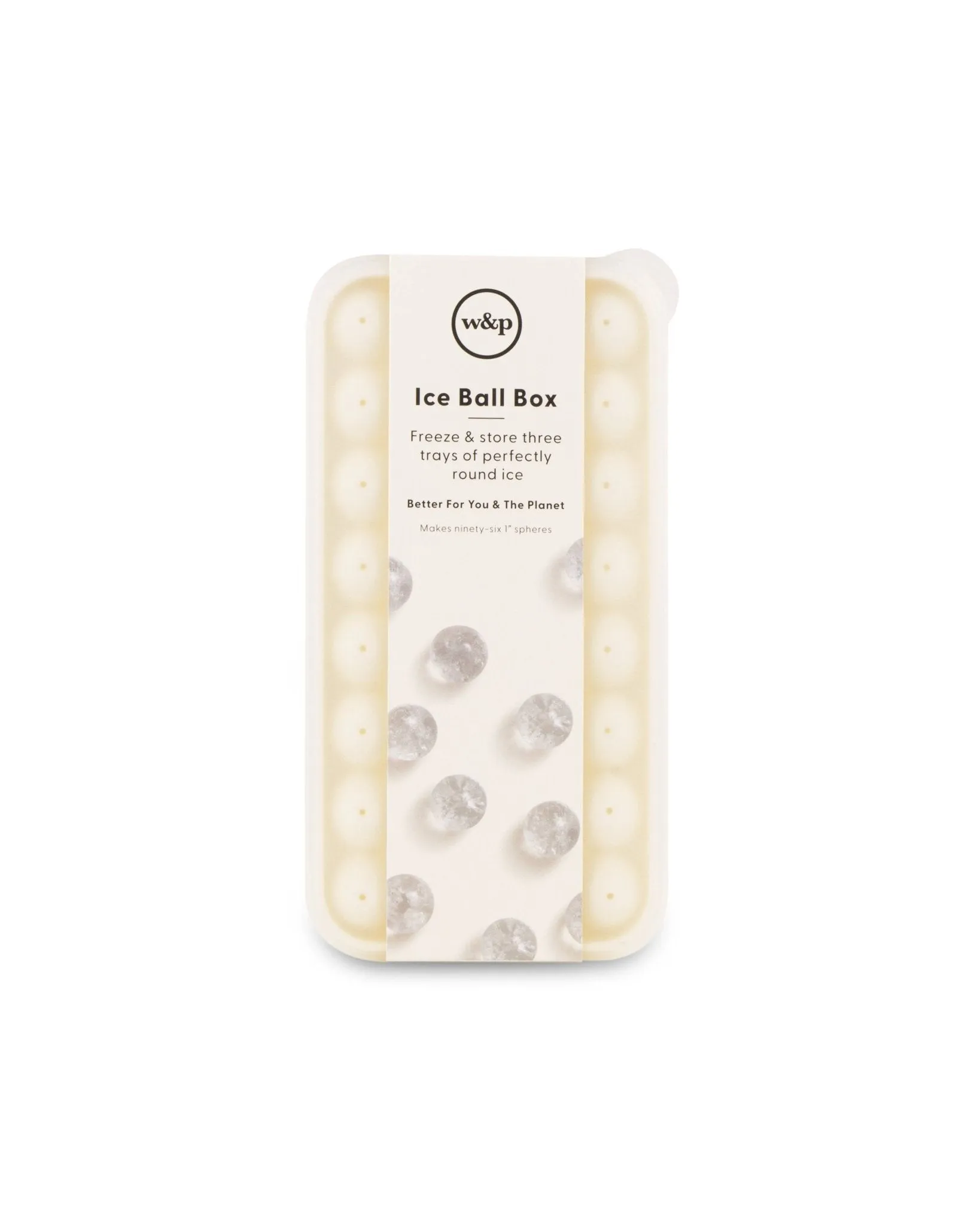 Ice Ball Box - Silicone Ice Tray & Ice Storage