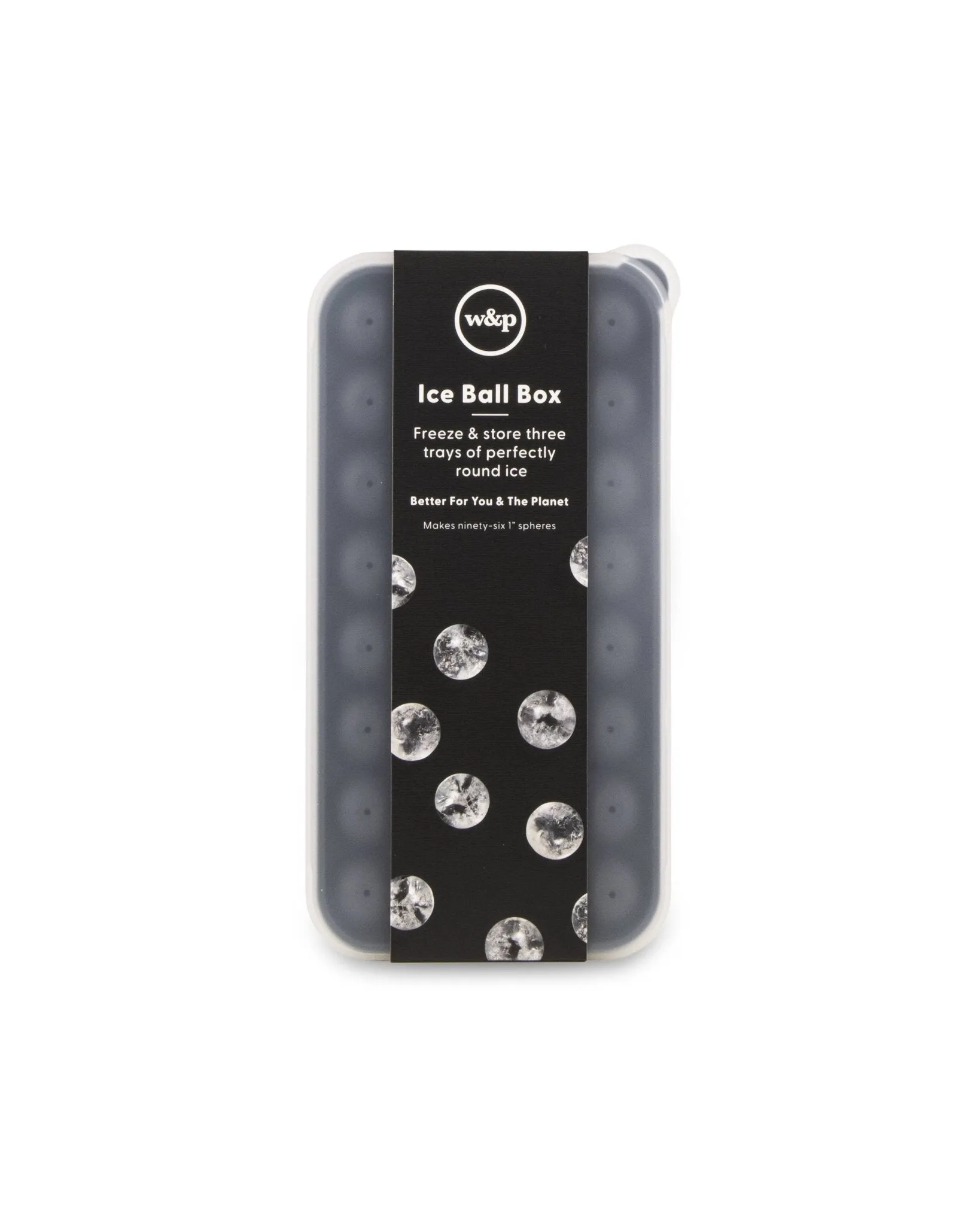 Ice Ball Box - Silicone Ice Tray & Ice Storage