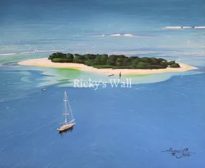 Ile a Rats, Haiti - PREMIUM - 23.5 x 19.25 in. by Genenrich