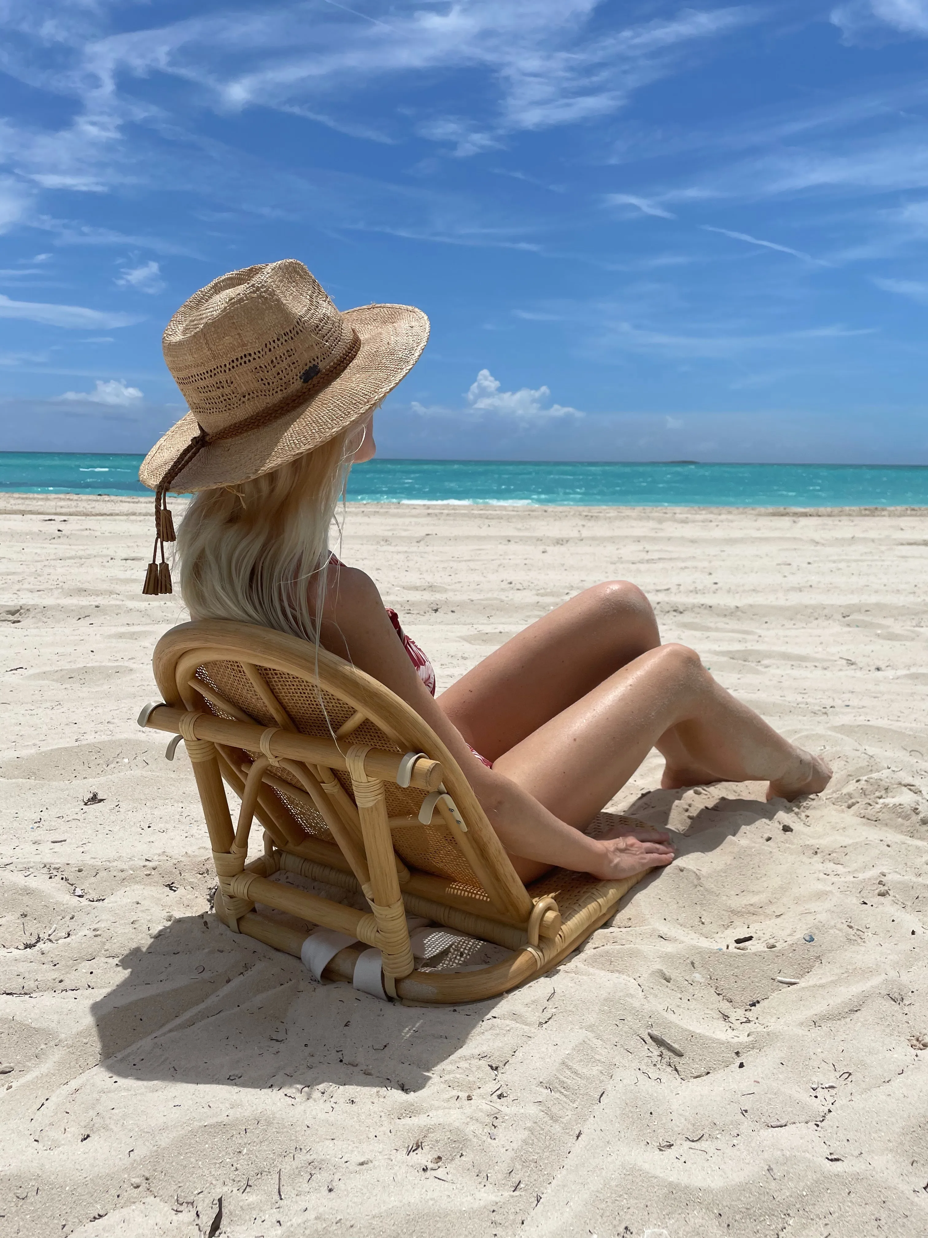Indah Rattan Beach Chair