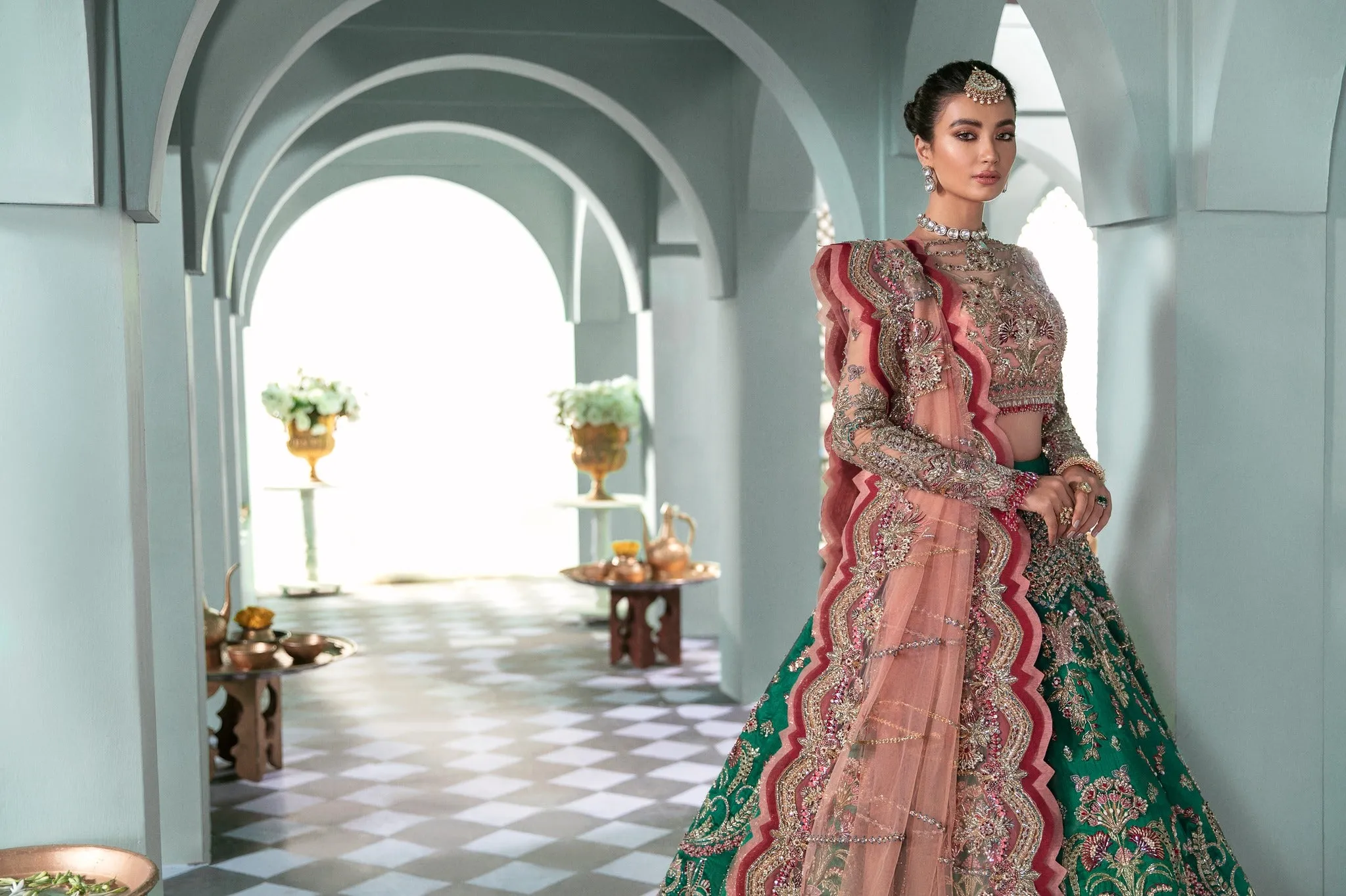 Indian Designer Bridal Lehenga Choli Dress #BN1165