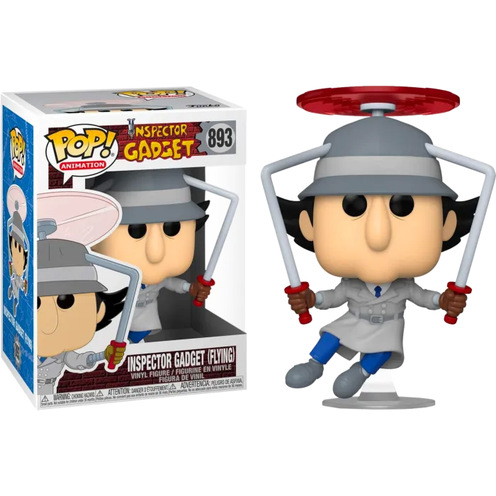 Inspector Gadget - Inspector Gadget Flying Pop! Vinyl Figure