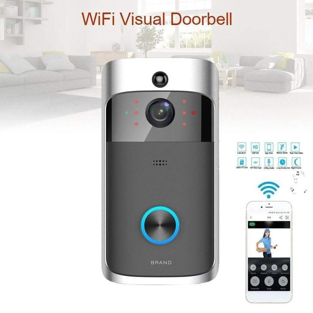 Intelligent Smart Wireless Home Doorbell