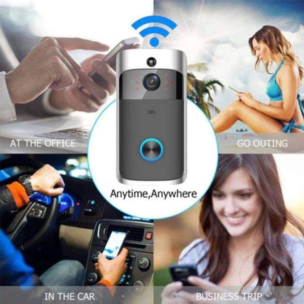 Intelligent Smart Wireless Home Doorbell