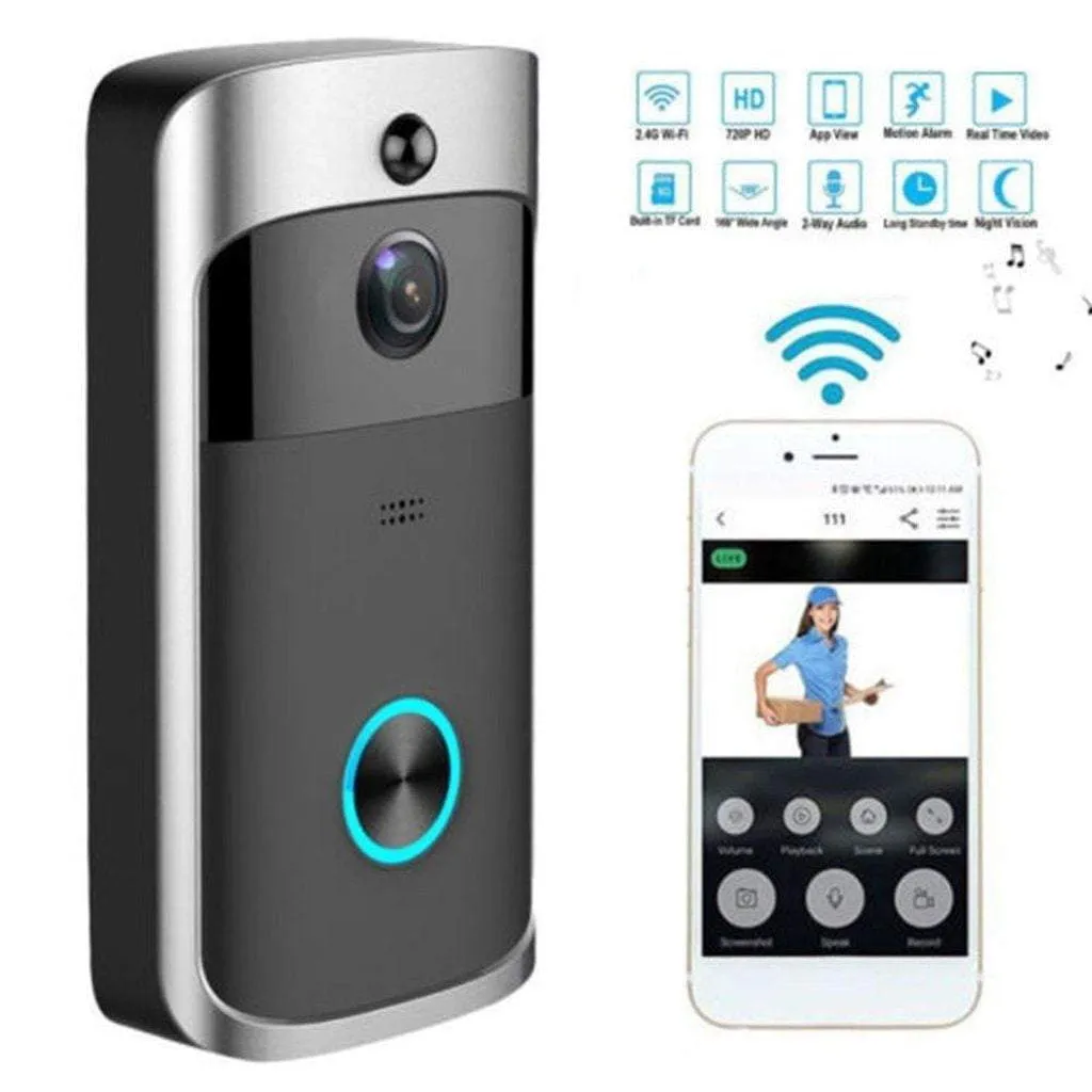 Intelligent Smart Wireless Home Doorbell
