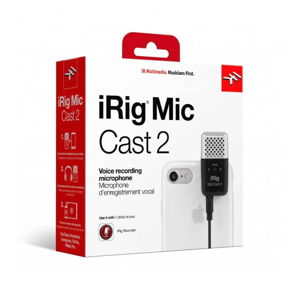 IRIG MIC CAST - ULTRA COMPACT MICROPHONE