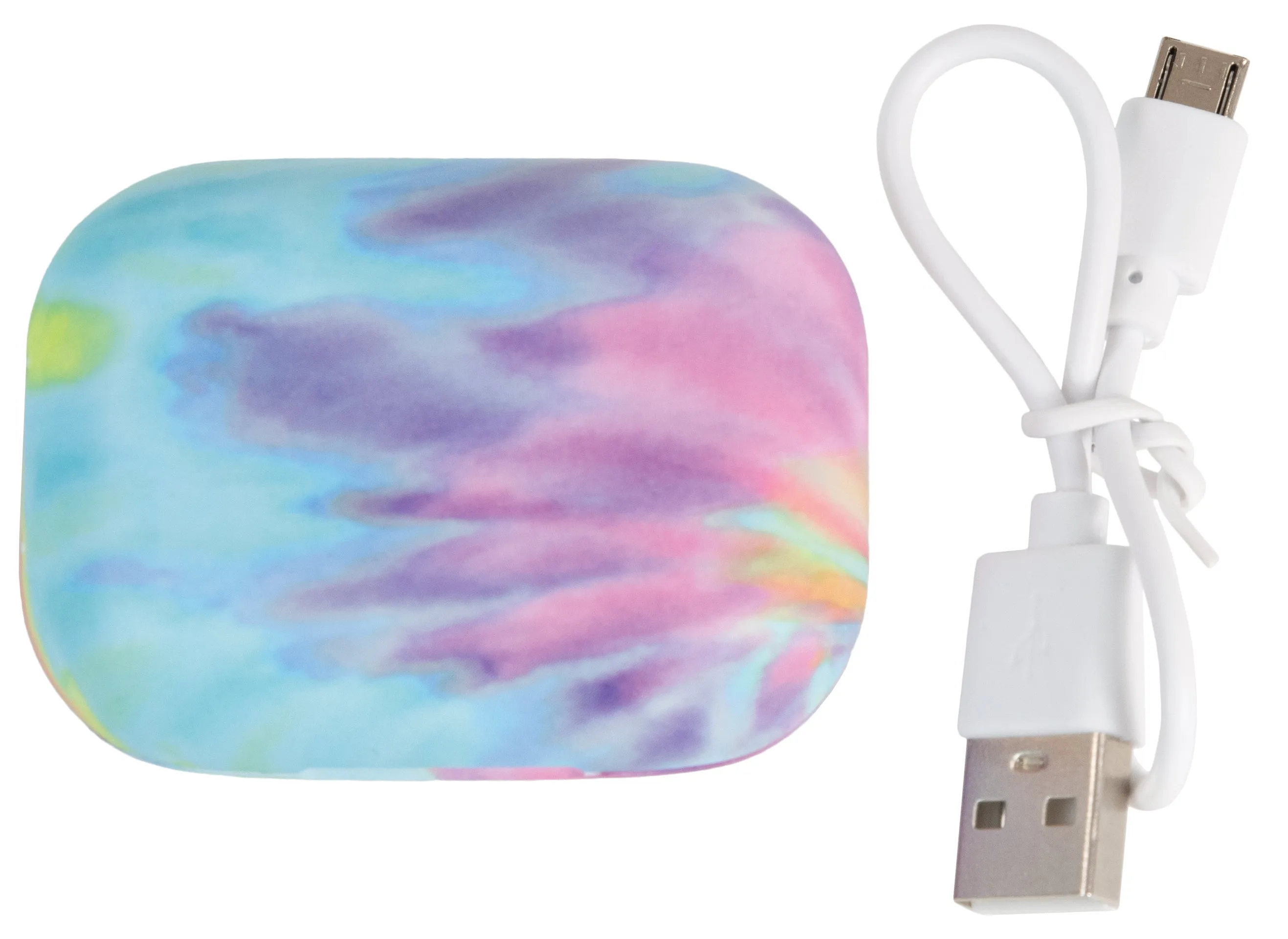 Iscream Pastel Tie Dye Compact Earbuds