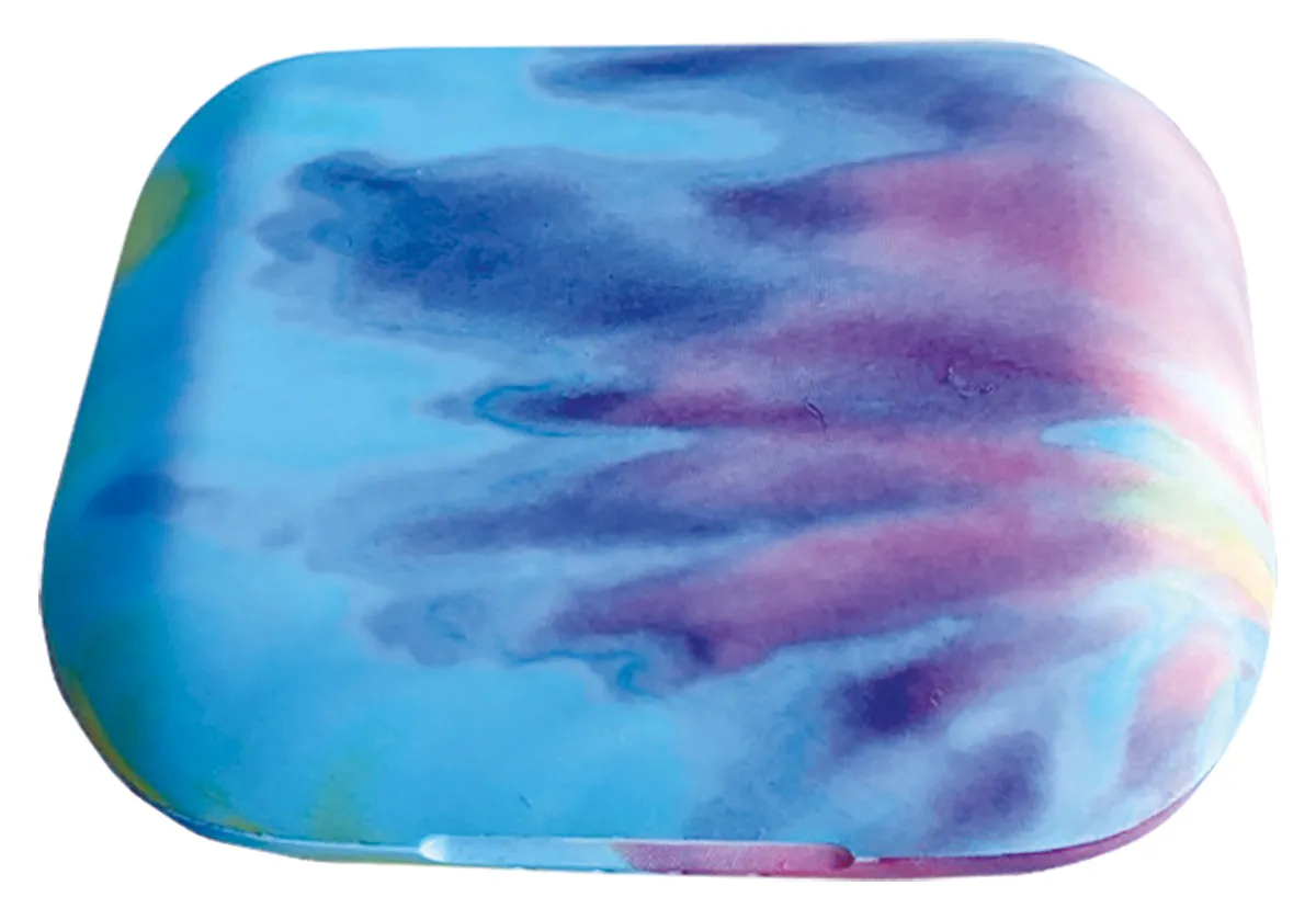 Iscream Pastel Tie Dye Compact Earbuds