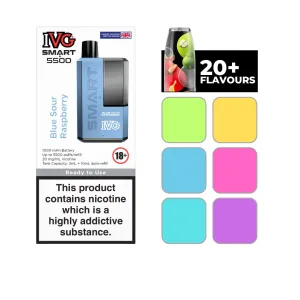IVG Smart 5500 Blue Sour Raspberry