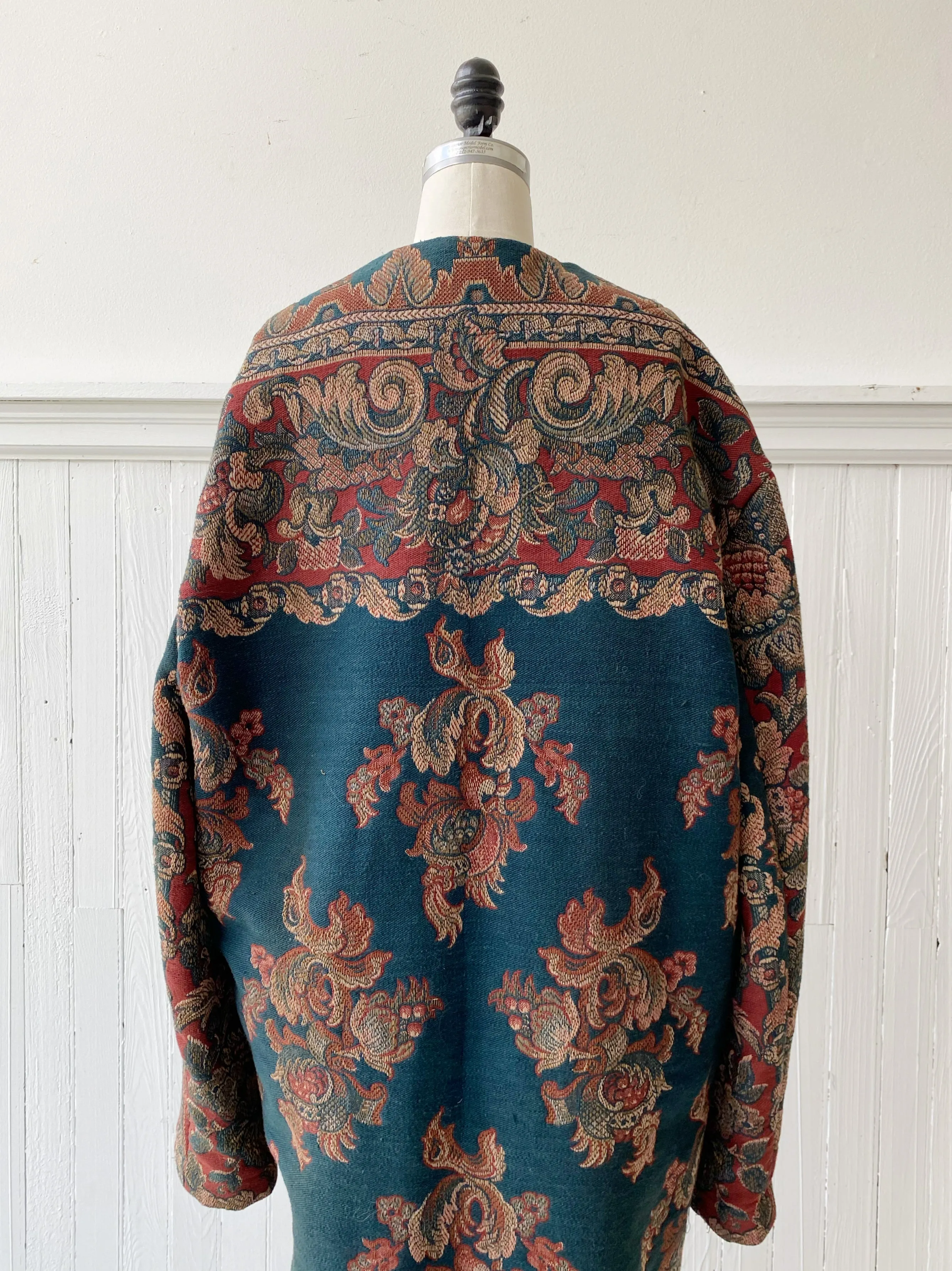 Jacobean tapestry coat