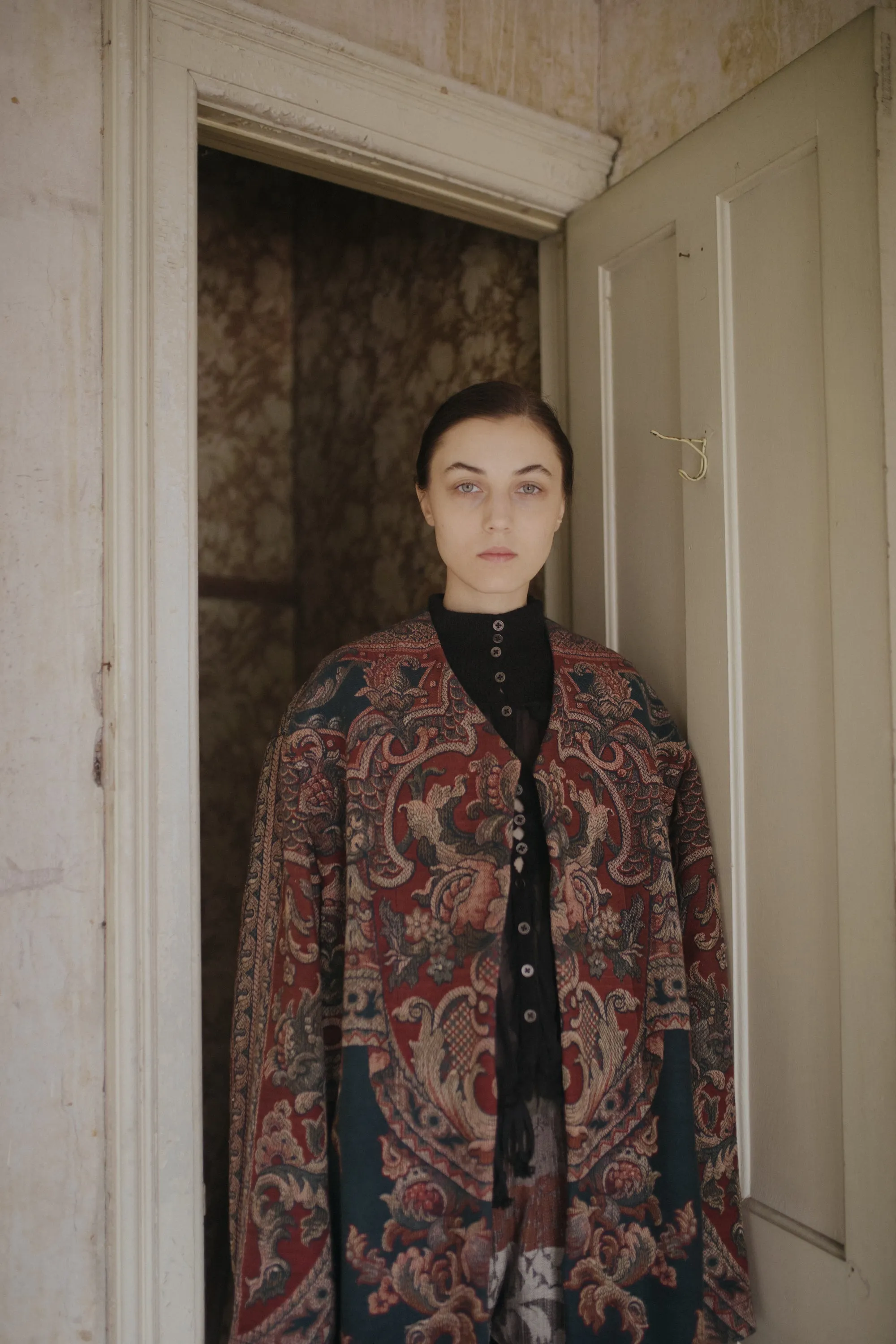 Jacobean tapestry coat