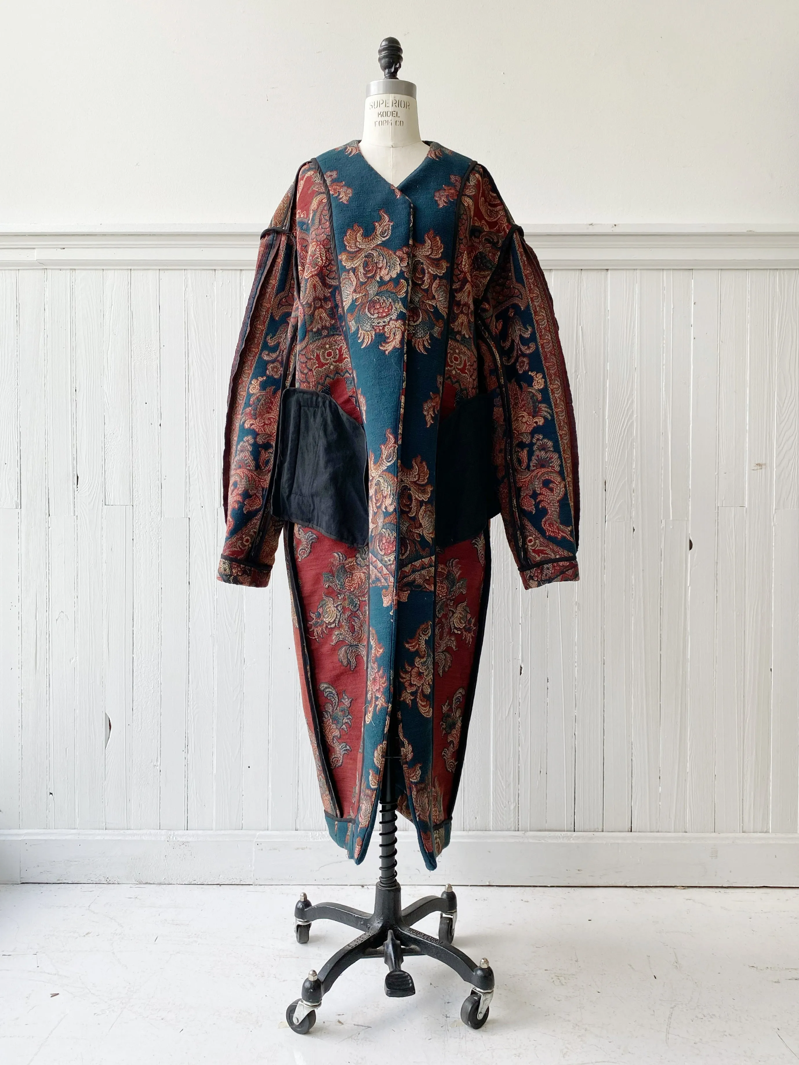 Jacobean tapestry coat