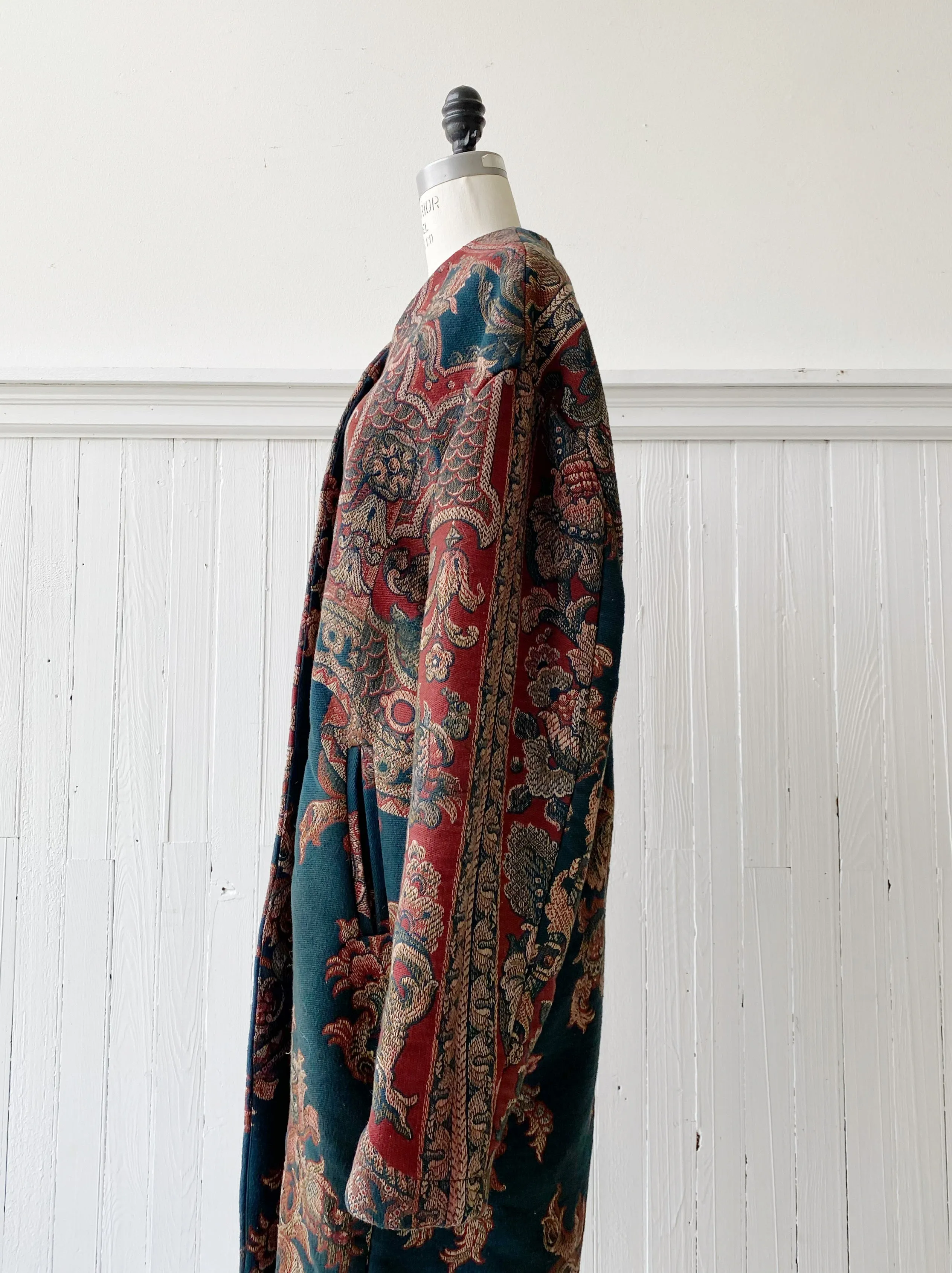 Jacobean tapestry coat
