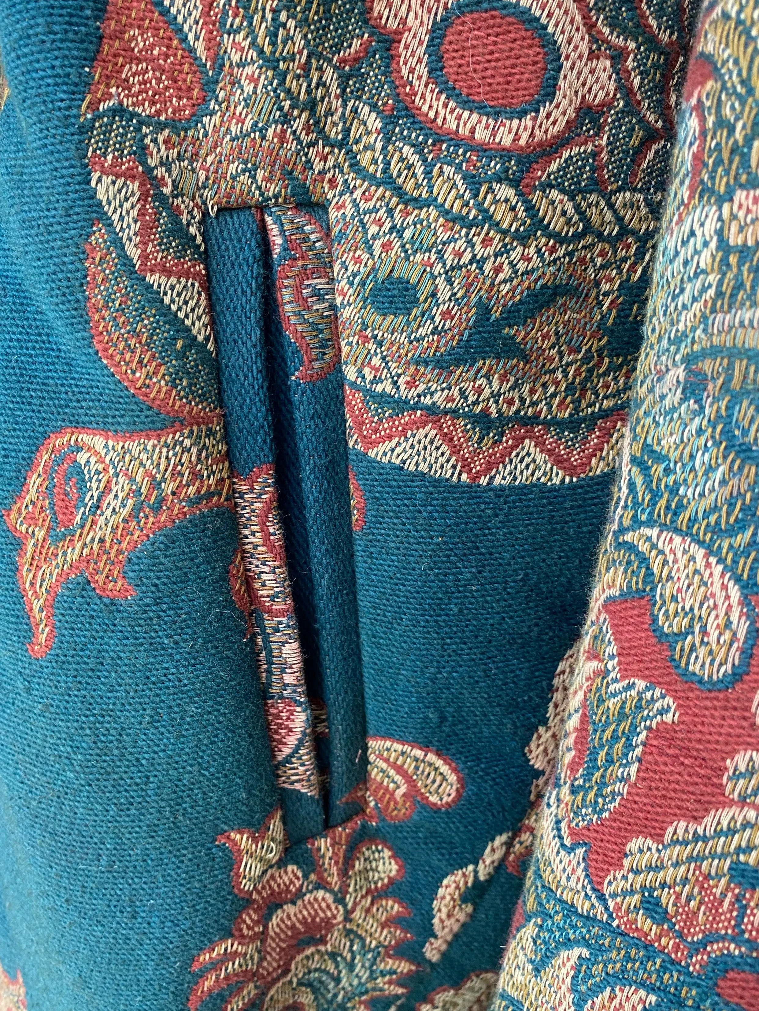 Jacobean tapestry coat