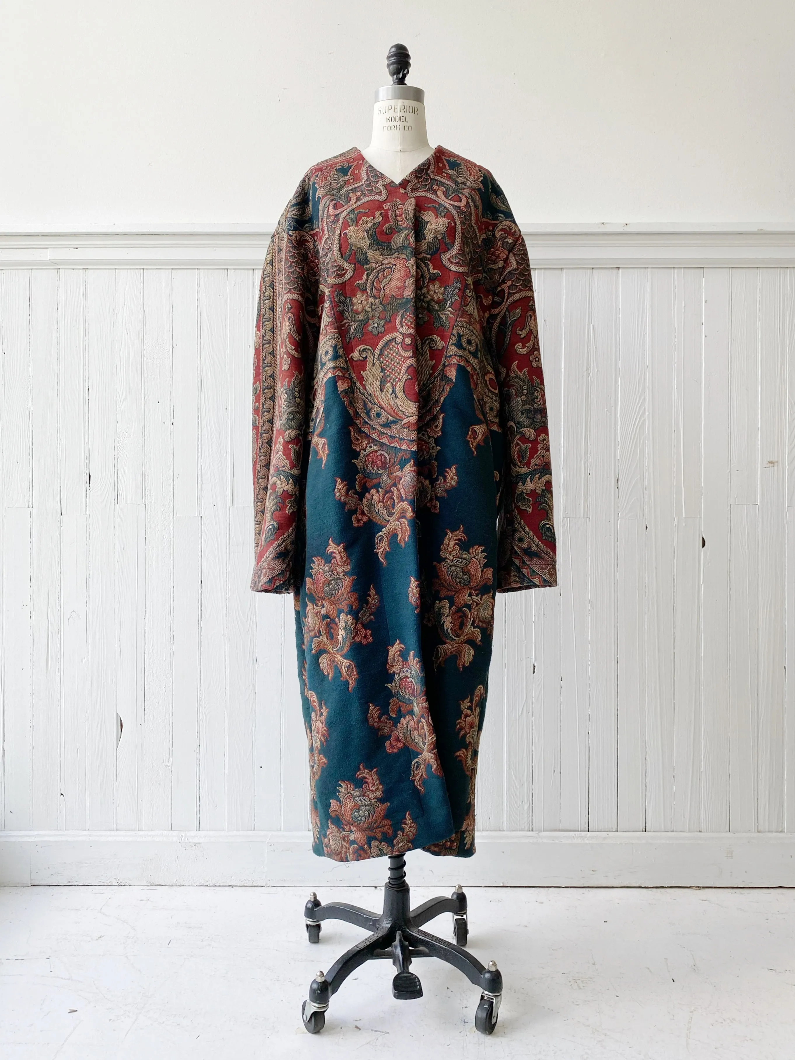 Jacobean tapestry coat