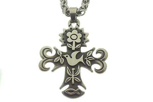 James Avery La Primavera Cross and Chain