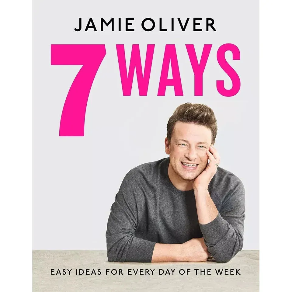 Jamie Oliver Collection 3 Books Set Easy Air Fryer, 7 Ways, Ultimate Veg (HB)