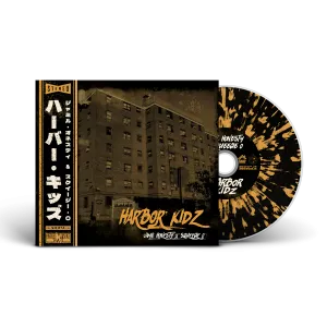 Jamil Honesty x Squeegie O "Harbor Kidz" CD With Obi Strip (6 Page Panel Digipak)
