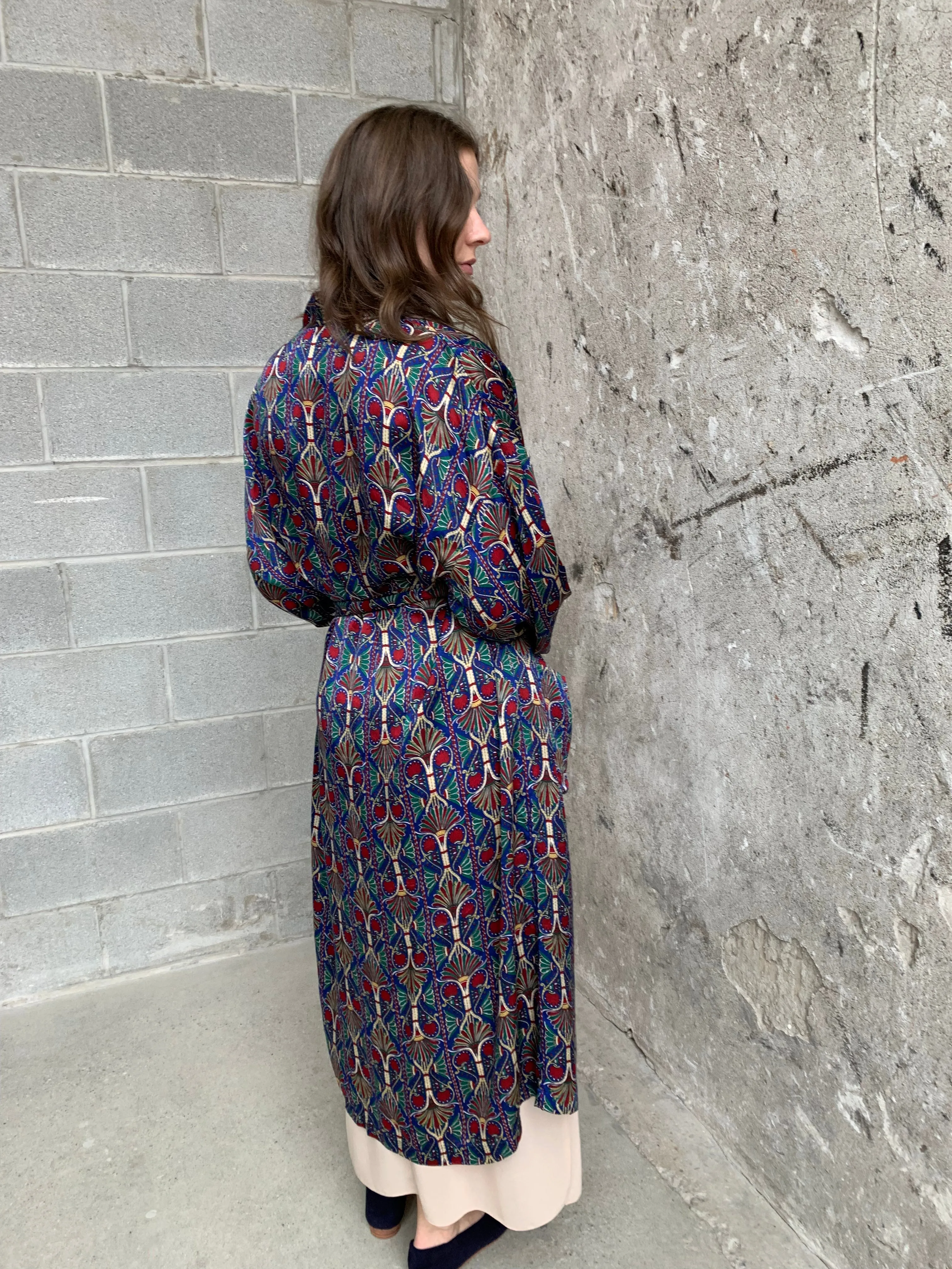 jewel tone ornate robe