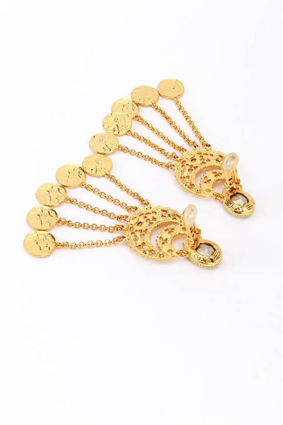 Jeweled Chandbali Dangle Earrings