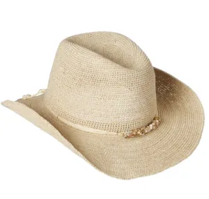 Josie Gold Crochet Cowboy Hat
